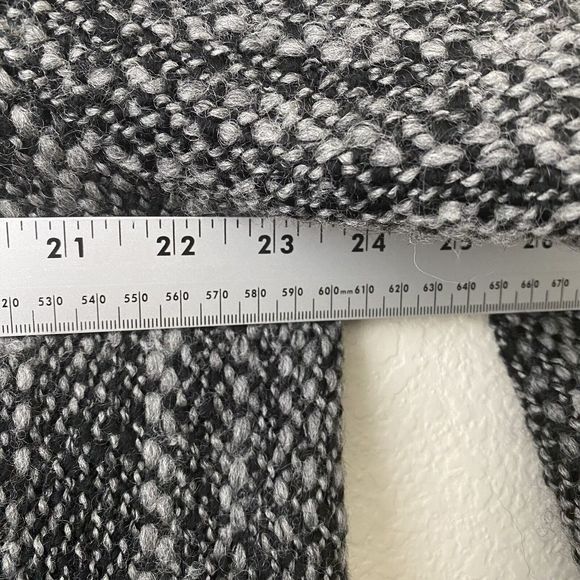 Eileen Fisher Jacket Womens Sz XL Wool Peacoat Tweed Button Front - Picture 5 of 8